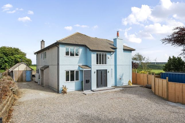Thumbnail Detached house for sale in Station Road, St. Newlyn East, Newquay, Cornwall