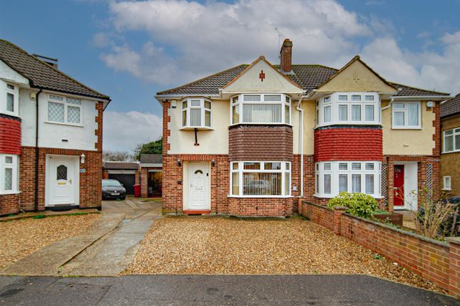 Thumbnail Semi-detached house for sale in Bannister Close, Langley, Slough