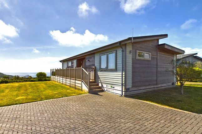 Thumbnail Lodge for sale in Boswinger, St. Austell