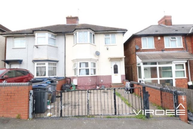 Thumbnail Semi-detached house for sale in Grafton Road, Handsworth, West Midlands