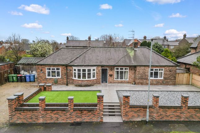 Thumbnail Detached bungalow for sale in Francis Road, Stockton Heath