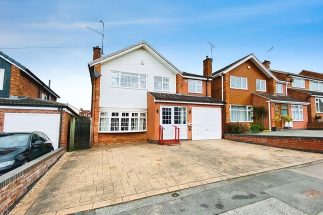 Thumbnail Detached house for sale in Pits Avenue, Braunstone Town