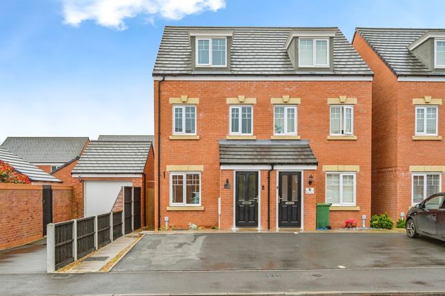 Thumbnail Semi-detached house for sale in Fulmar Drive, Norton Canes, Cannock