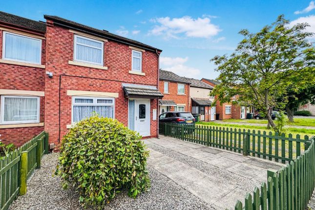 Thumbnail End terrace house to rent in Hartley Close, Hartlepool
