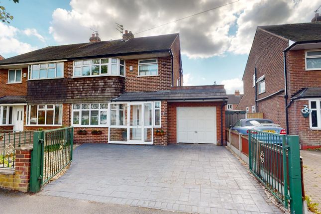 Thumbnail Semi-detached house for sale in Woodsend Road, Urmston, Manchester