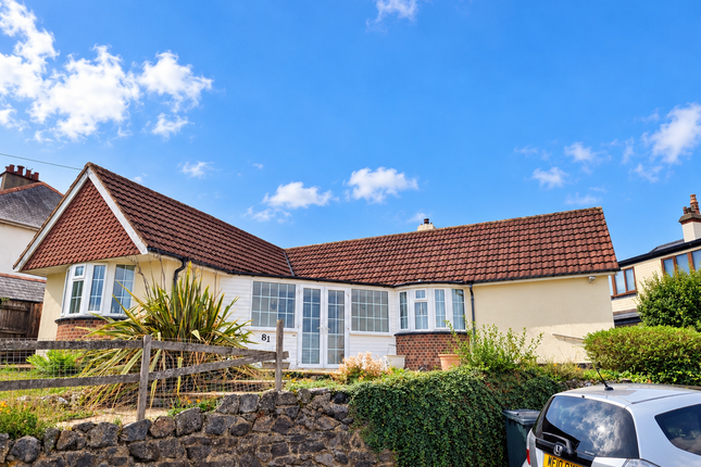 3-bed bungalow on 81, Knowles Hill Road, Newton Abbot, £435,000