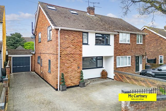 Thumbnail Semi-detached house for sale in Crossways, Chelmsford