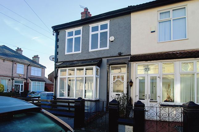 Thumbnail End terrace house for sale in Albany Road, Liverpool