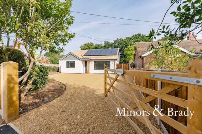 Thumbnail Detached bungalow for sale in The Common, Lyng, Norwich