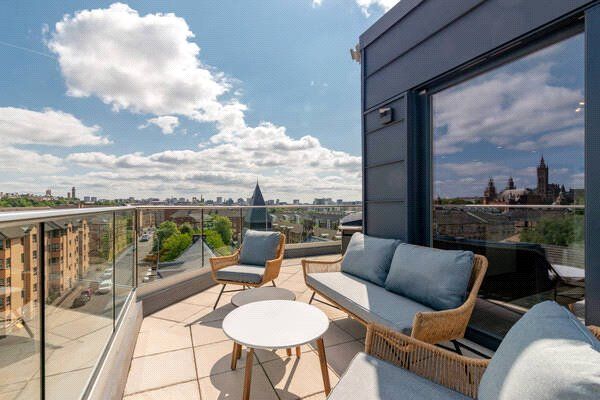 Thumbnail Flat for sale in New Steiner Penthouse, Yorkhill Street, Glasgow
