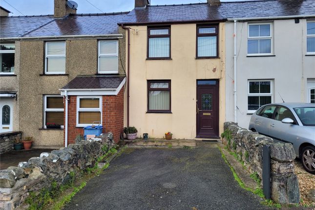 Thumbnail Terraced house for sale in Bontnewydd, Caernarfon, Gwynedd