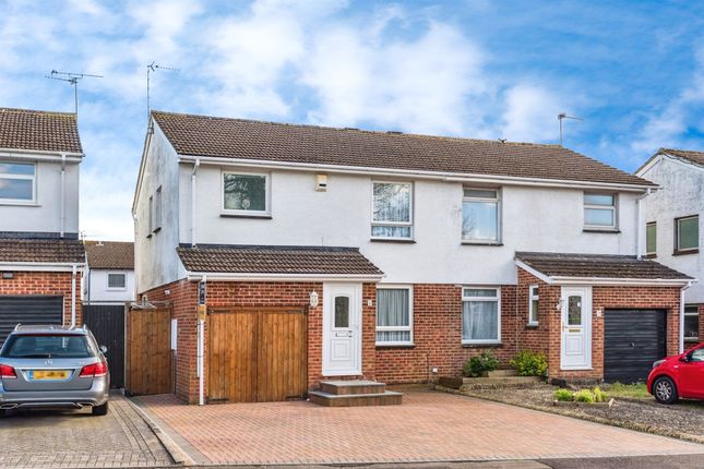 Semi-detached house for sale in Worsley Road, Freshbrook, Swindon