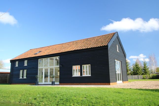 Thumbnail Barn conversion for sale in College Road, Wyverstone, Stowmarket