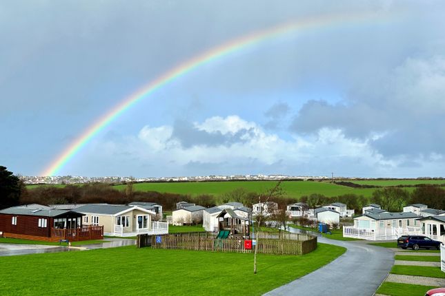 Lodge for sale in Travella Holiday Park, Crantock, Newquay, Cornwall