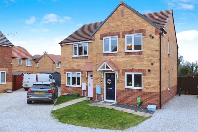 Semi-detached house for sale in Gally Knight Way, Langold, Worksop