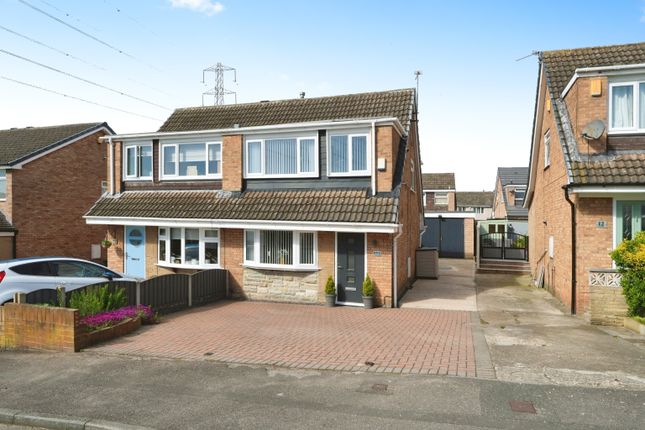 Thumbnail Semi-detached house for sale in Croxall Drive, Wakefield