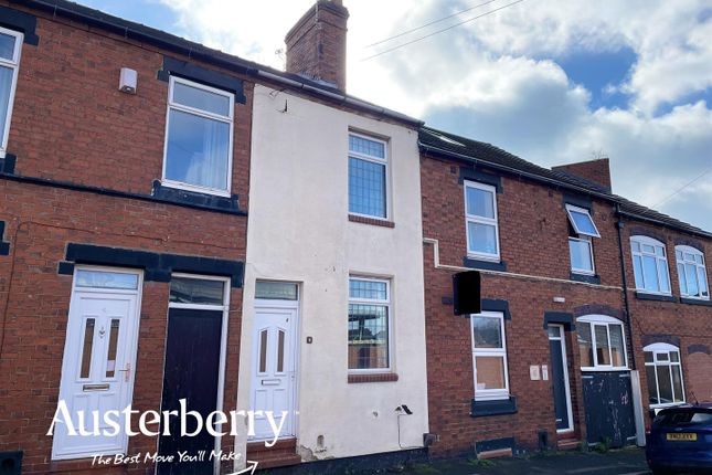 Thumbnail Terraced house to rent in Hanover Street, Newcastle-Under-Lyme