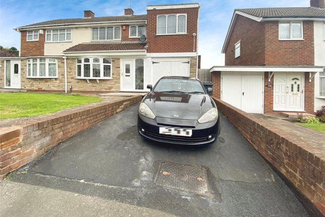 Thumbnail Semi-detached house for sale in Upper Ettingshall Road, Coseley, West Midlands