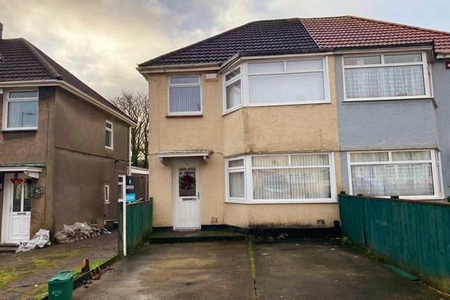 Semi-detached house for sale in Ael-Y-Bryn Road, Fforestfach, Swansea