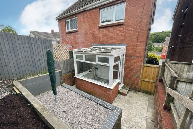Semi-detached house for sale in Stanley Street, Senghenydd, Caerphilly