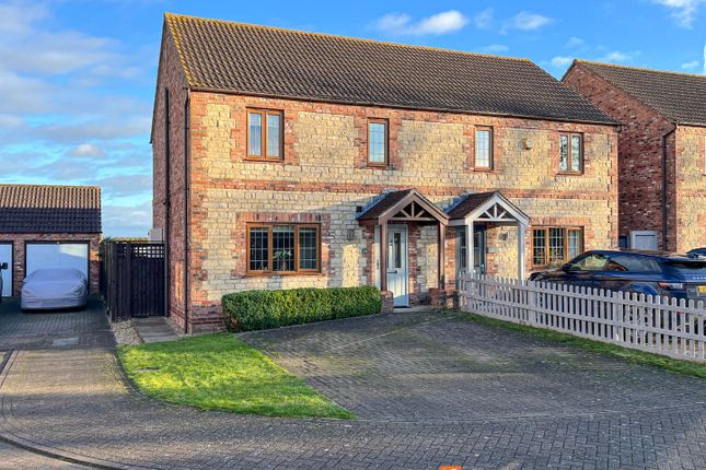 Thumbnail Semi-detached house for sale in Summerfield Close, Dry Doddington, Newark