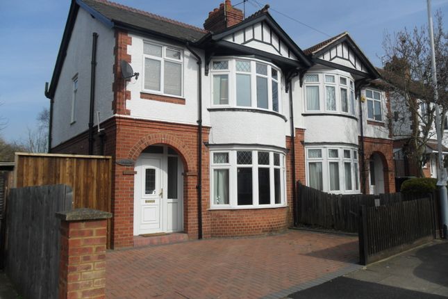 Semi-detached house to rent in Woodbury Hill, Luton LU2