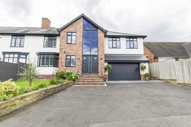 Semi-detached house for sale in Derby Road, Wingerworth, Chesterfield