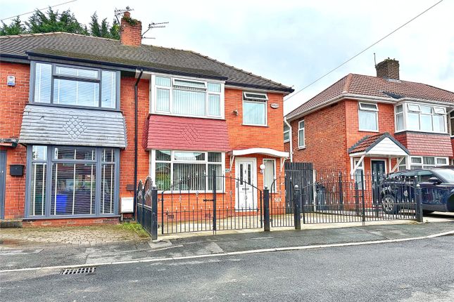 Thumbnail Semi-detached house for sale in Claife Avenue, Moston, Manchester