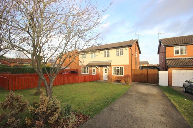 Thumbnail Semi-detached house to rent in Allendale Road, Meadowfield, Durham