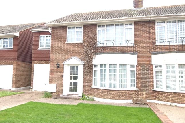 Thumbnail Semi-detached house for sale in Lodge Avenue, Eastbourne