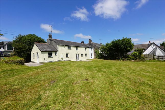 End terrace house for sale in Lamorrick, Lanivet, Bodmin, Cornwall