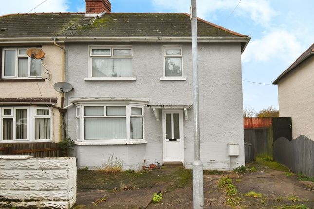 Thumbnail Semi-detached house for sale in Frank Road, Cardiff