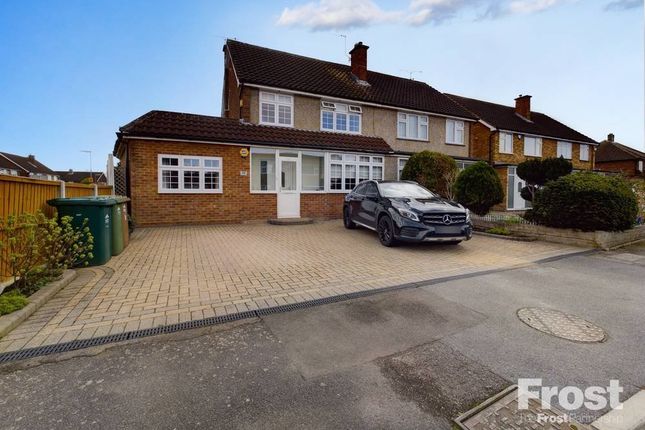 Semi-detached house for sale in Lynegrove Avenue, Ashford, Surrey