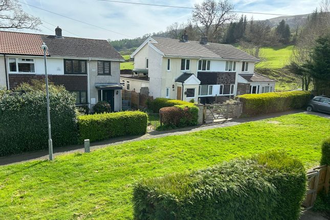 Semi-detached house for sale in Cae Porth, Llangynidr, Crickhowell, Powys.