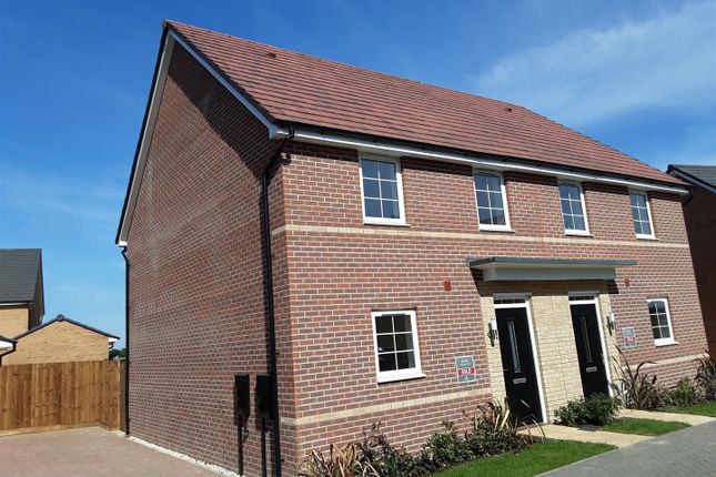 Thumbnail Semi-detached house to rent in Wheatfen Close, Hampton Water, Peterborough