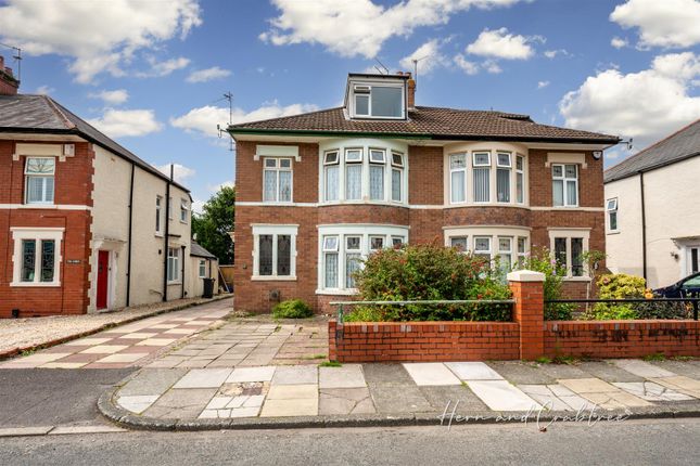 Semi-detached house for sale in St. Gowan Avenue, Heath, Cardiff