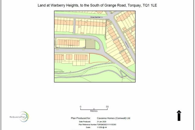 Land for sale in Grange Road, Torquay