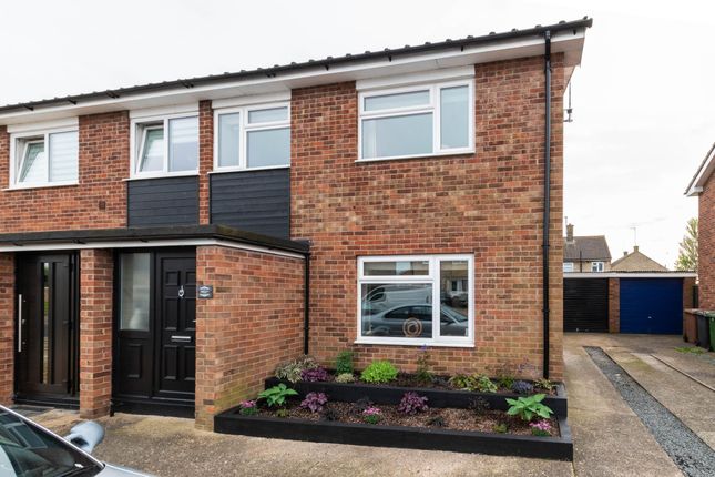 Thumbnail Semi-detached house for sale in Holmes Way, Paston, Pe