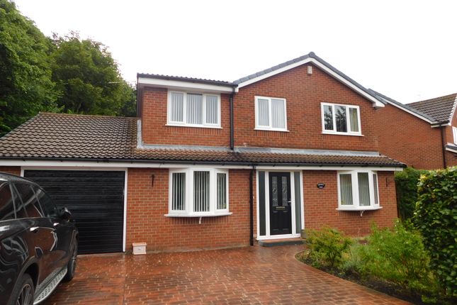 Thumbnail Detached house to rent in Shackleton Close, Old Hall, Warrington