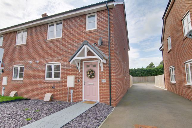 Semi-detached house for sale in Snowdrop Way, Wimblington