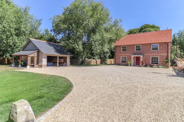 Thumbnail Detached house for sale in Nether Wallop, Stockbridge, Hampshire