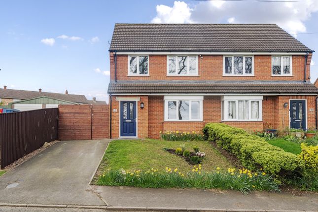 Semi-detached house for sale in Orford Close Brookenby, Binbrook, Market Rasen, Lincolnshire