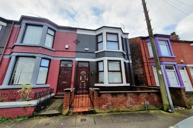 Thumbnail Terraced house to rent in Sidney Road, Bootle