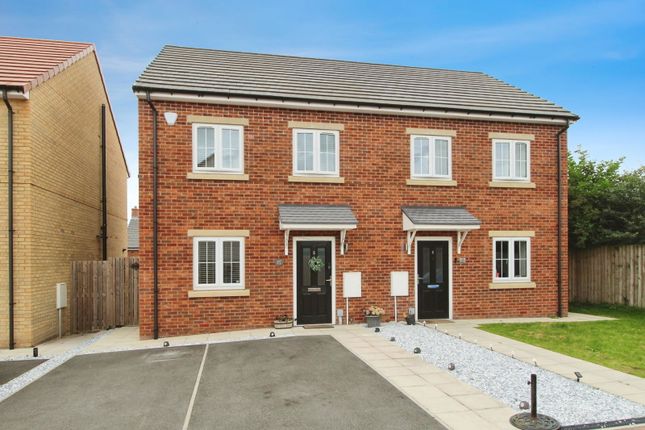 Thumbnail Semi-detached house for sale in Rixon Close, Holme On Spalding Moor