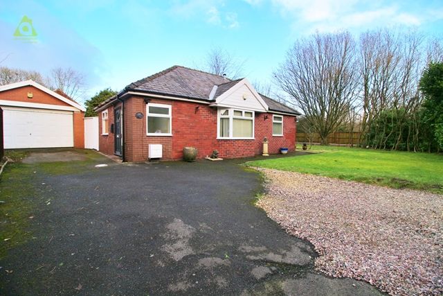 Thumbnail Bungalow for sale in The Bungalow, Leigh Road, Westhoughton