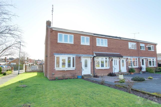 Thumbnail Town house to rent in Norfolk Close, Warsop, Mansfield