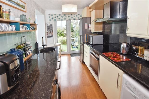 Semi-detached house for sale in Woodmere Way, Kingsteignton, Newton Abbot, Devon.