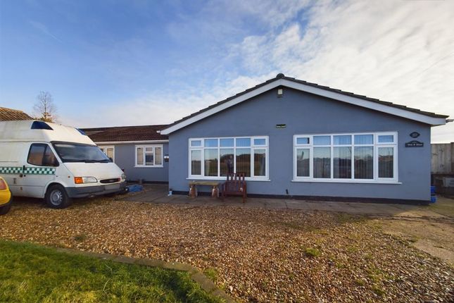 Thumbnail Detached bungalow for sale in West Drove North, Gedney Hill, Spalding