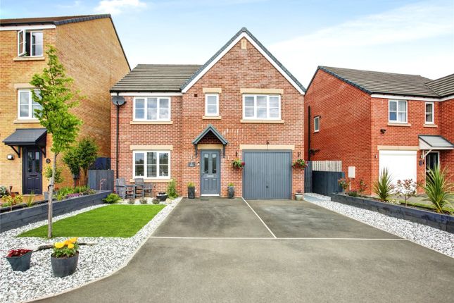 Thumbnail Detached house for sale in Wallasey Drive, Cramlington, Northumberland