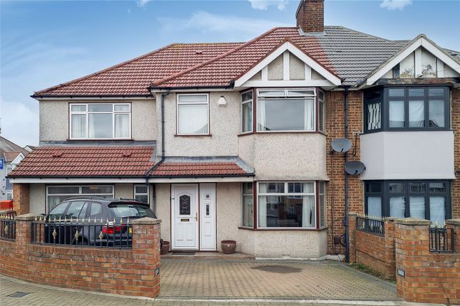 Thumbnail Semi-detached house for sale in Greencourt Avenue, Edgware, Middlesex